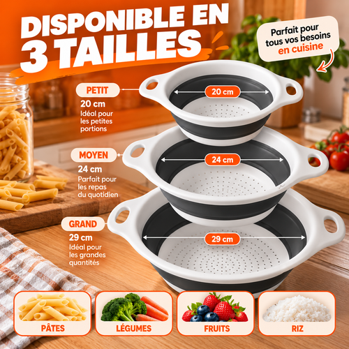 Passoire Pliable Pour Pâtes