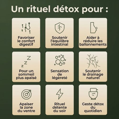 Pack Détox à l'huile de ricin