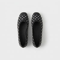 Domino Ballet Flats