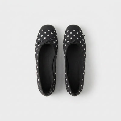 Domino Ballet Flats
